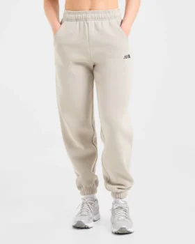 Retro Embroidered Oversized Joggers