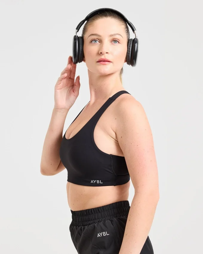 Run Cross Back Sports Bra