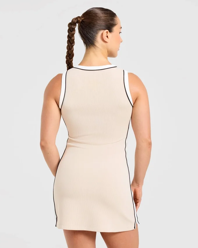 Signature V Neck Dress