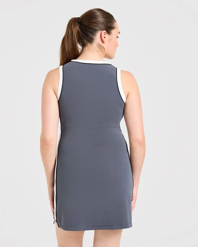 Signature V Neck Dress