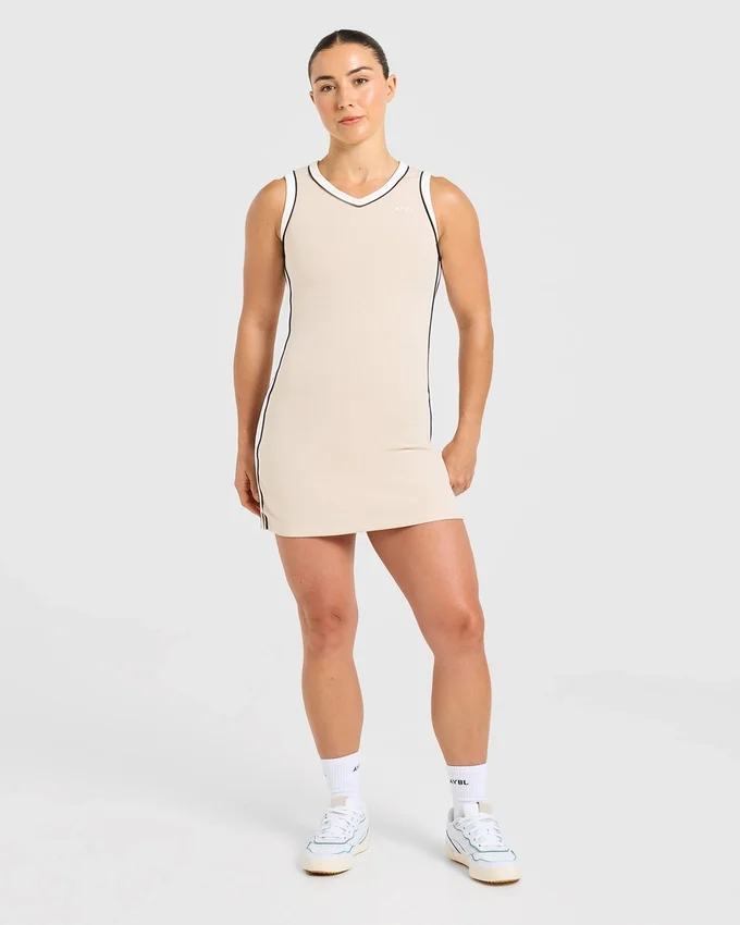 Signature V Neck Dress