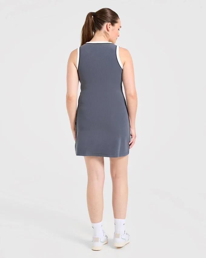 Signature V Neck Dress