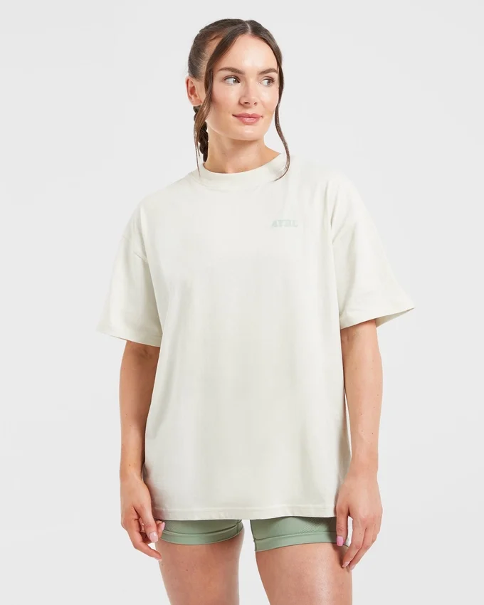 Sports Club Wavy Oversized T Shirt
