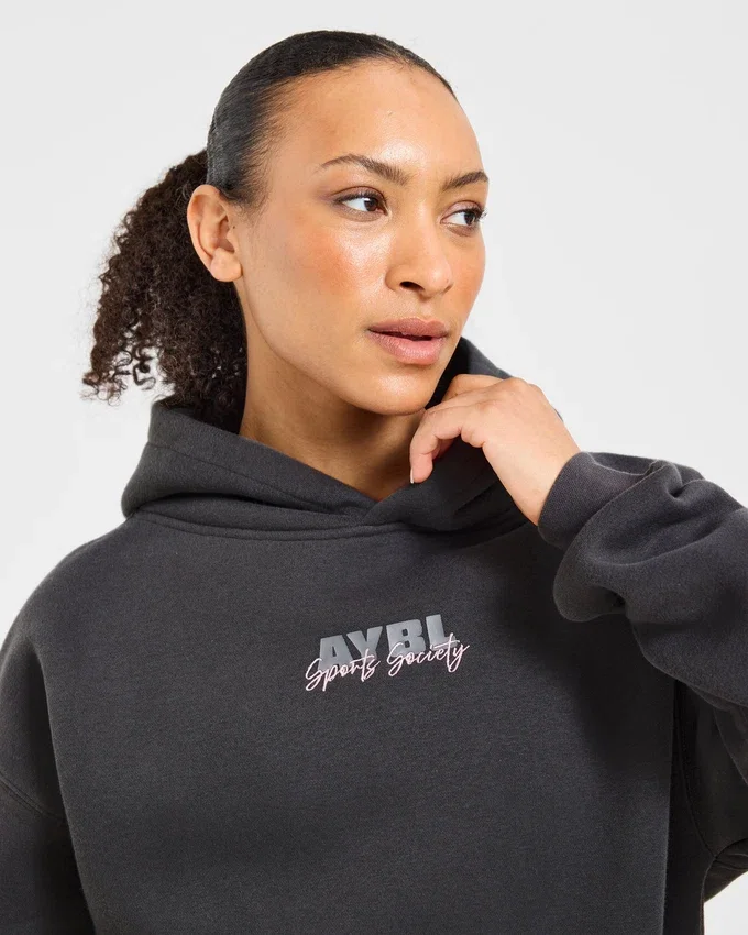 Sports Society Oversized Hoodie