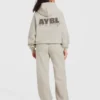 Sports Society Oversized Straight Leg Joggers