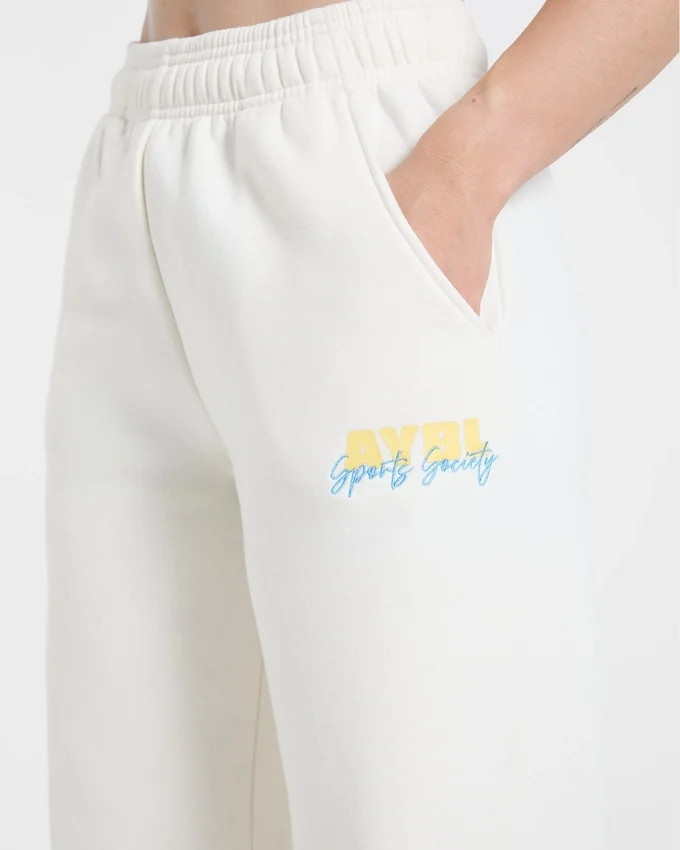 Sports Society Oversized Straight Leg Joggers