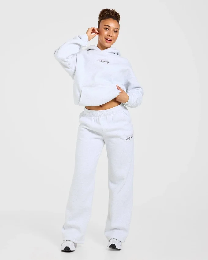Sports Society Oversized Straight Leg Joggers