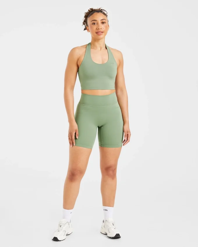 Staple Halterneck Crop Top