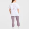 Strong Women Graphic Oversized T Shirt