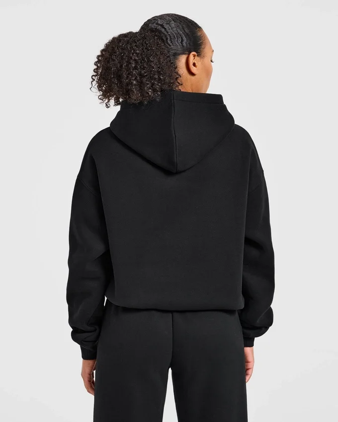 Varsity Applique Oversized Hoodie