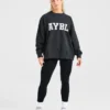 Varsity Oversized Knitted Sweater